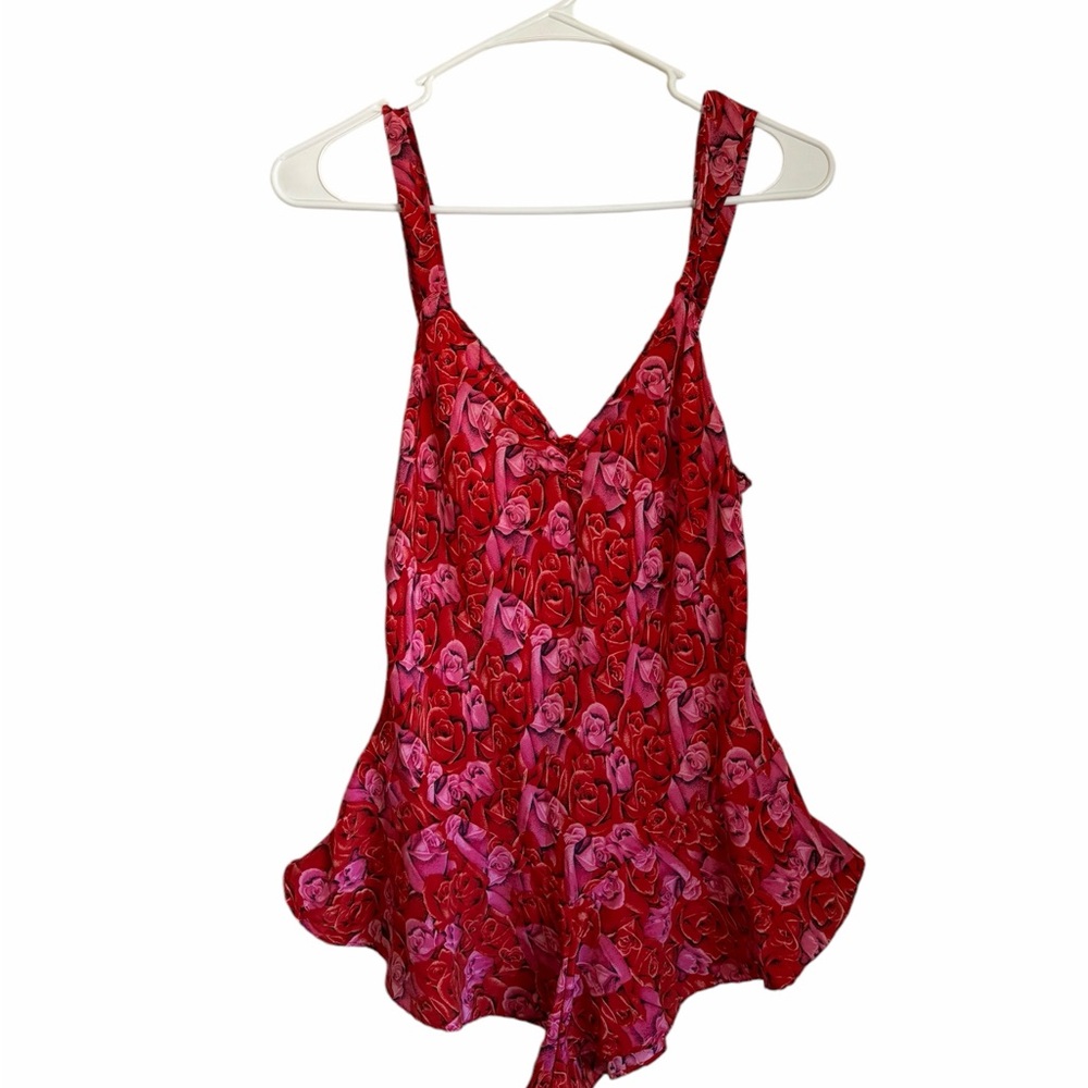 Lily of France Red and Pink Chemise
